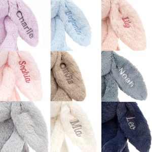 Personalised Bashful Viola Bunny Medium