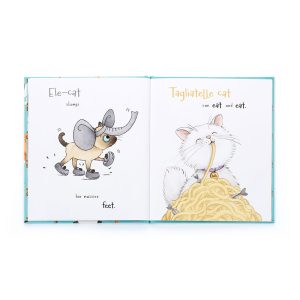 All Kinds of Cats Book and Jellycat Jack Medium